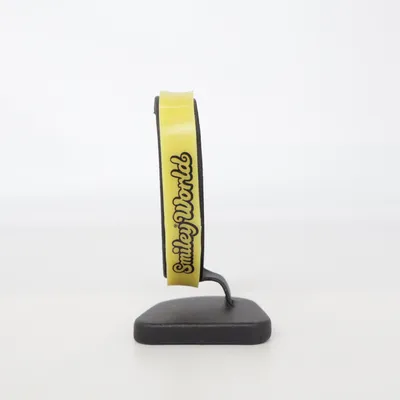 Armband (Geel) van Smiley World Rubber