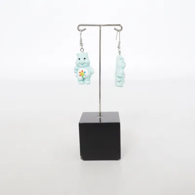 Boucles d'oreilles (Bleu, Multicolore) de Care Bears Métal inconnu