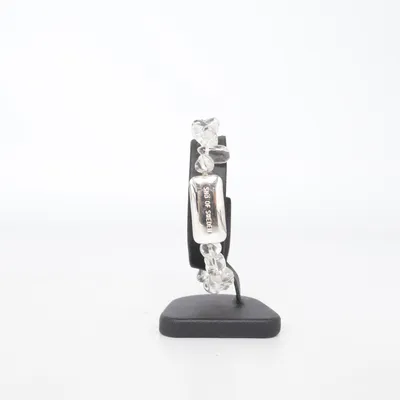 Bracelet (Transparent, Silver) from Snö of Sweden Unknown metal