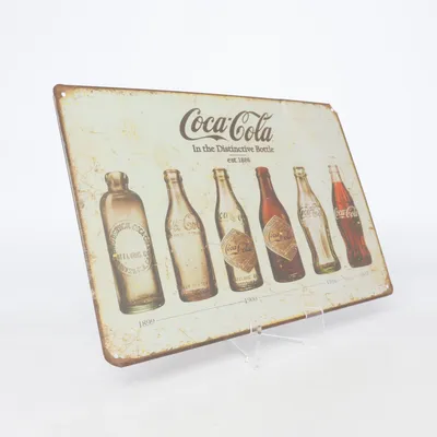 Schild (Weiß, Mehrfarbig) von Coca Cola