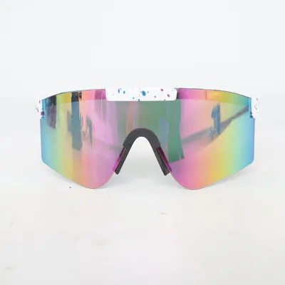 Lunettes de sport (Blanc, Multicolore)