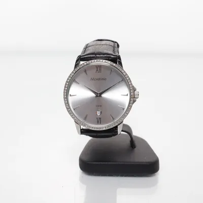 Armbandsur (Svart, Silverfärgad) från Moretime