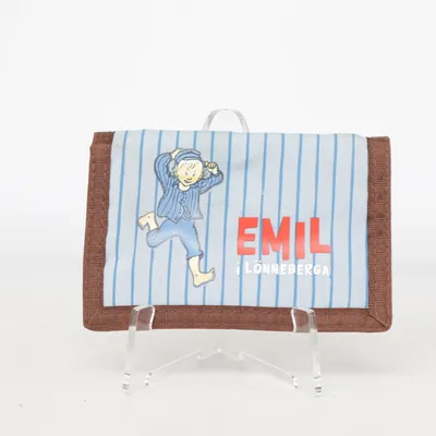 Wallet (Blue, White, Brown) from Emil i Lönneberga