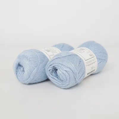 Garn (Blå) fra Woolworth Polyester