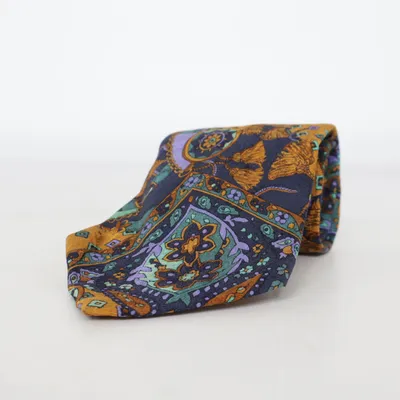 Tie (Blue, Yellow, Multicolored) from Prochownick Silk