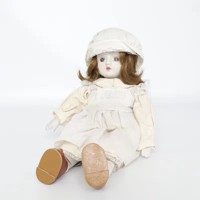 Porcelænsdukke (Beige, Brun, Hvid)