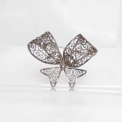 Broche (Grijs) Onbekend materiaal