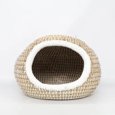 Lit pour animaux de compagnie (Beige, Blanc) de Catmandoo