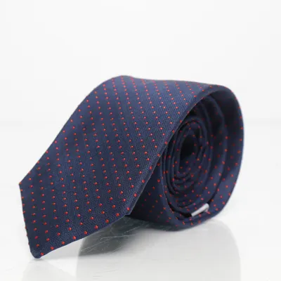 Tie (Blue, Red) from Cedar Wood State Silk