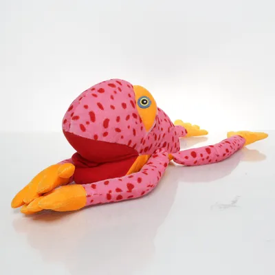 Soft toy (Pink, Red, Orange) from Liseberg