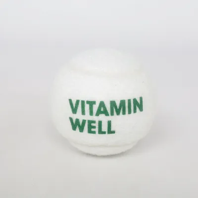 Tennisbal (Wit) van Vitamin Well