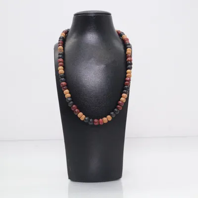 Halsband (Brun, Svart) Okänd metall