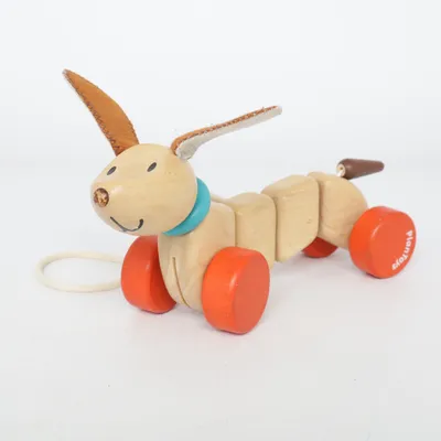 Pull toy (Pull-Along Dog) from PlanToys
