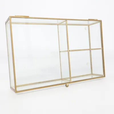 Smykkeskrin (Guld, Transparent)