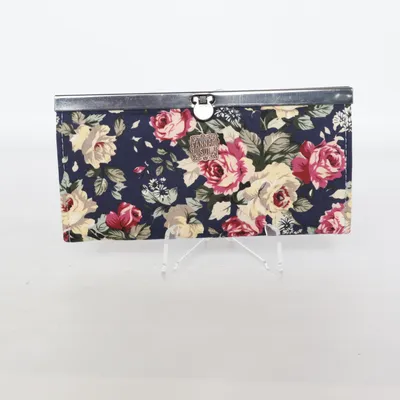 Portemonnaie (Blau, Pink, Gelb) von Anna Sui