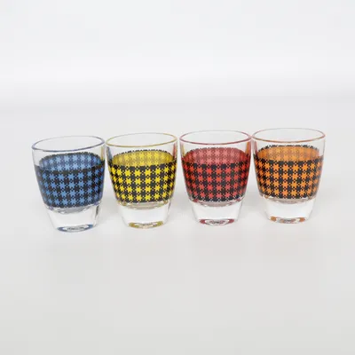 Shotglas (Flerfärgad) från France