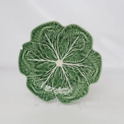 Plate (Cabbage) from Bordallo Pinheiro