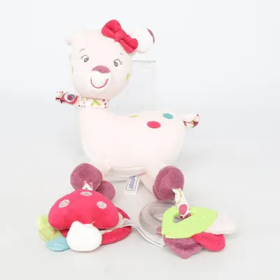 Kinderbed accessoire (Roze, Meerkleurig) van Babyfehn