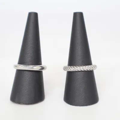 Ring (Silver) from Fossil Steel Unknown metal