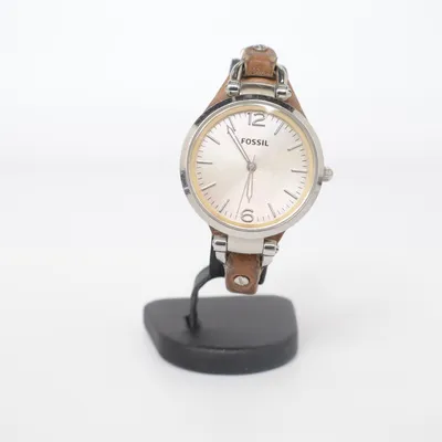 Armbandsur (Brun, Silverfärgad) från Fossil