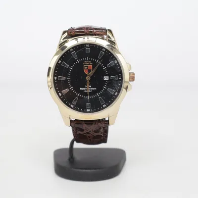 Wristwatch (Brown, Black, Gold) from Royal Spencer