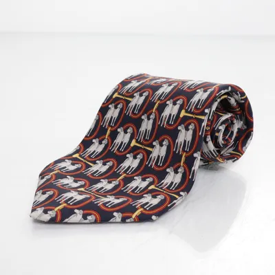 Slips (Blå, Flerfärgad) från Gherardini Silke