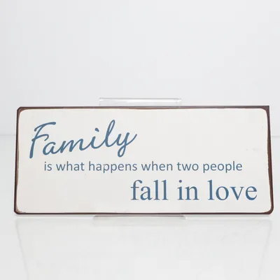 Skylt (Vit, Blå, Brun) från IB Laursen