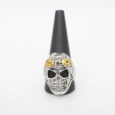 Ring (Silverfärgad, Guldfärgad) Okänd metall