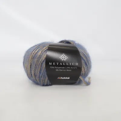 Fil (Metallico) de Hobbii Acrylique, Laine de mouton, Polyamide