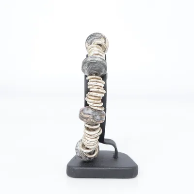 Armbånd (Sølv, Flerfarvet) fra Baglady Ukendt metal