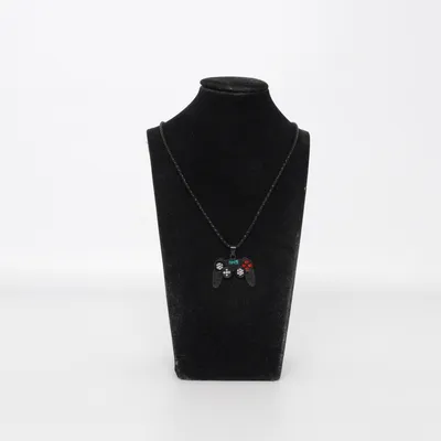 Necklace (Black, Multicolored) Unknown metal