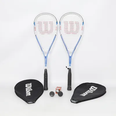 Squashracket (Blå, Vit, Svart) från Wilson