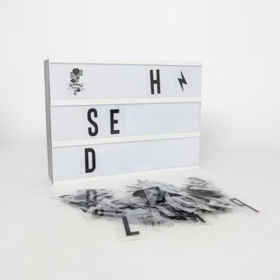 Panneau (Light Letter Box) de United