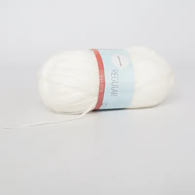 Yarn (White) from Regular Acrylic