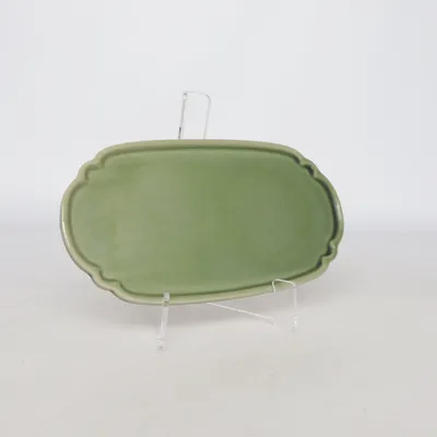 Servierplatte (Grün) von Søstrene Grene