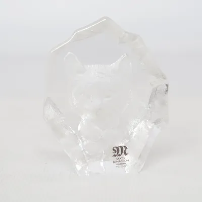 Paper weight (Transparent) from Mats Jonasson Målerås