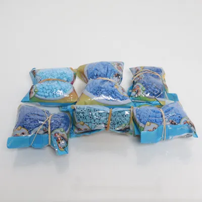 Plastpärlor (Blå) från Hama