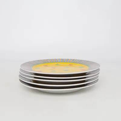 Plate (Yellow, Multicolored)