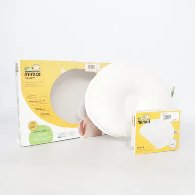 Spädbarnskudde (Vit) från Mimos