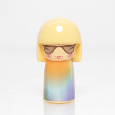Kokeshi (Gul, Flerfärgad)