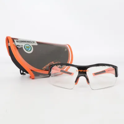 Sportbril (Zwart, Oranje) van Unihoc