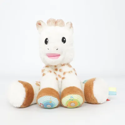 Peluche (Blanc, Marron) de Sophie La Girafe