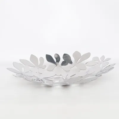 Fruktskål (Silverfärgad)