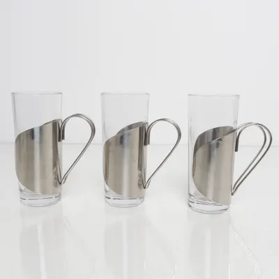 Irish coffee glass (Transparent, Gray) from Deli