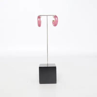 Øreringe (Pink, Guld) Ukendt metal