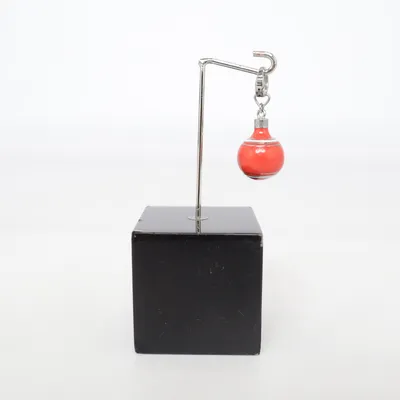 Charme (Rouge, Argent) de Fossil Acier inoxydable