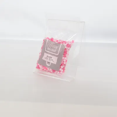 Plastic kralen (Roze) van Rusta