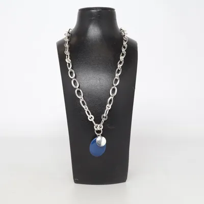 Collier (Argent, Bleu) de Snö of Sweden Métal inconnu