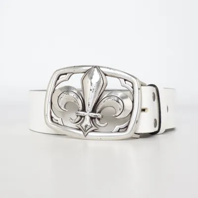 Ceinture (Blanc) de Vanzetti Cuir