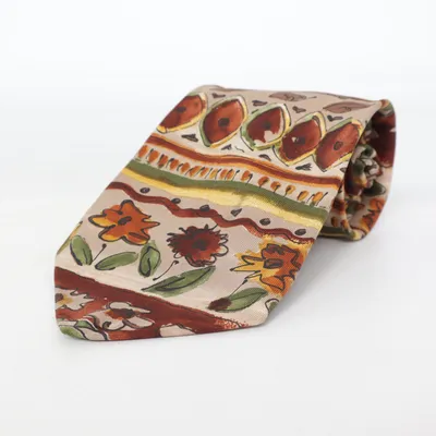 Slips (Beige, Flerfärgad) från Håkan Troedsson Polyester
